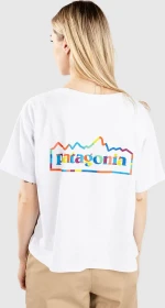 Patagonia Unity Fitz Easy-Cut Responsibili-Tee T-Shirt kurzarm weiß (Damen)
