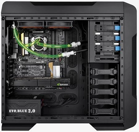 Thermaltake Chaser A71 LCS schwarz, Acrylfenster