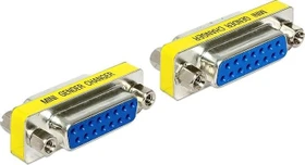 DeLOCK Sub-D 15-Pin Adapter, Buchse/Buchse (65480)