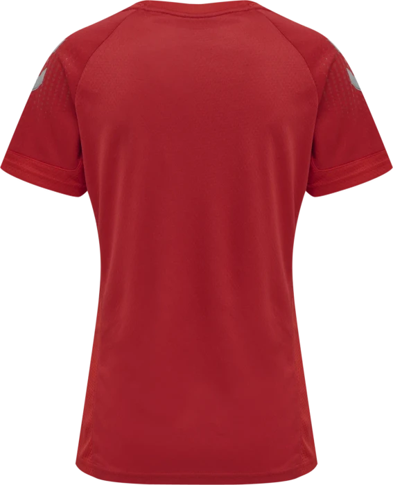 hummel Lead Poly Trikot kurzarm true red (Damen)