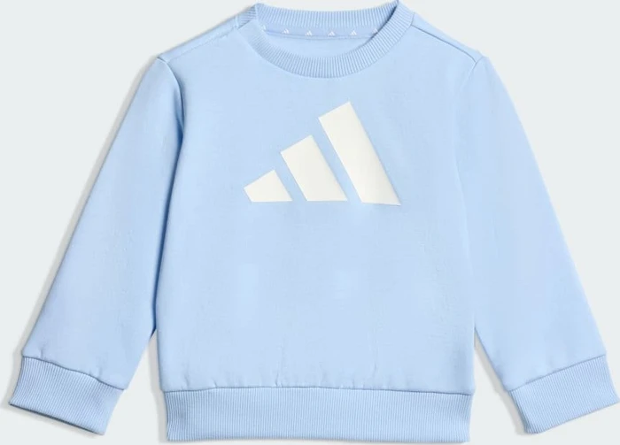 adidas Essentials Kids Trainingsanzug glow blue/white (Junior)
