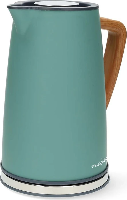 Nedis KAWK510EGN Wasserkocher mit Holzgriff