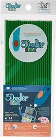 3Doodler Start Eco-Plastic PLA, spring green, Stick, 55g, 25er-Pack