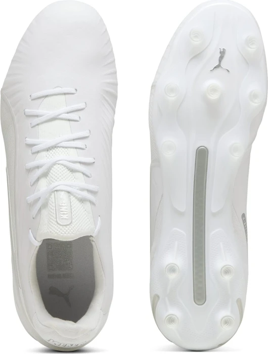 Puma King Ultimate FG/AG puma white/puma silver
