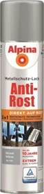 Alpina Farben Sprühmetallschutz-Lack Anti-Rost außen grau glänzend, 400ml