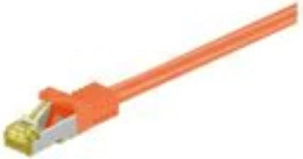 MicroConnect Patchkabel, Cat7/Cat6a, S/FTP, RJ-45/RJ-45, 1m, orange