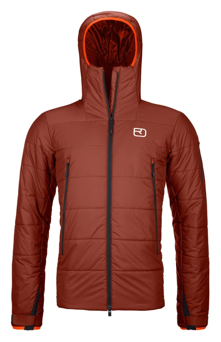 Ortovox Swisswool Zinal Funktionsjacke clay orange (Herren)