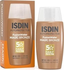Isdin Fotoprotector Fusion Water Bronze Color Sonnencreme LSF50, 50ml