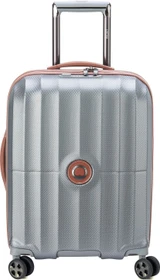 Delsey St Tropez 4-Rollen Trolley 55cm platinum