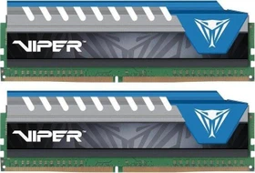 Patriot Viper Elite blau UDIMM 32GB Kit, DDR4-2666, CL16-17-17-36