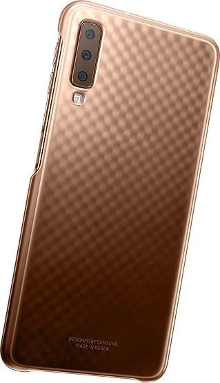 Samsung Gradation Cover für Galaxy A7 (2018) gold