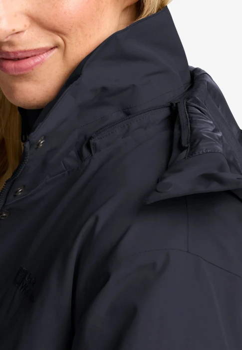Jack Wolfskin Baylight 3in1 Funktionsmantel dark navy (Damen)