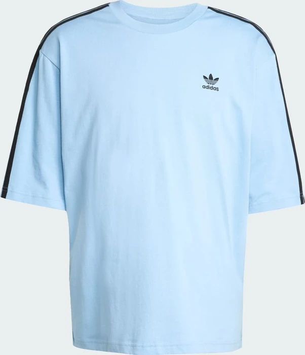 adidas Adicolor Oversized T-Shirt kurzarm ash blue/black (Herren)