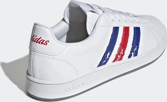 adidas Grand Court Base cloud white/royal blue/scarlet (Herren)