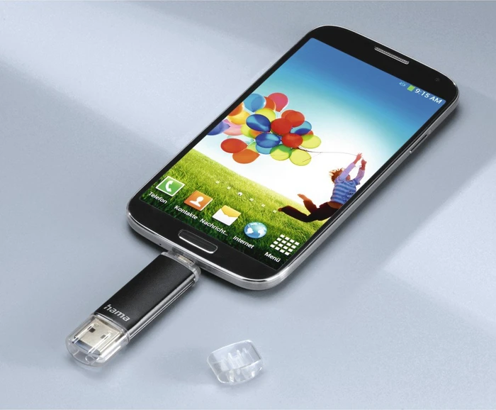Hama FlashPen Laeta Twin 256GB, USB-A + USB Micro-B, USB 3.2 Gen 1×1, USB 2.0