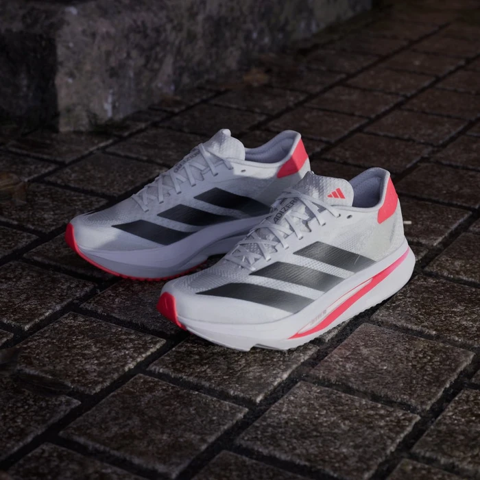 adidas Adizero SL2 cloud white/core black/lucid red (Damen)
