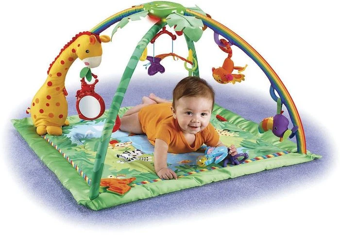 Mattel Fisher-Price Spielbogen Rainforest Erlebnisdecke