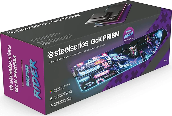 SteelSeries QcK Prism Cloth XL CS:GO Neon Rider Limited Edition