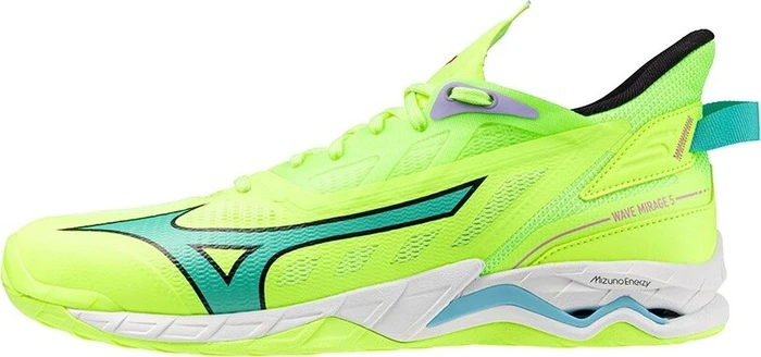 Mizuno Wave Mirage 5 Handballschuhe neo lime/black/splish