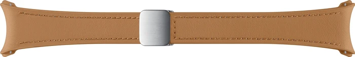 Samsung D-Buckle Hybrid Eco-Leather Band Slim (S/M) für Galaxy Watch6 camel