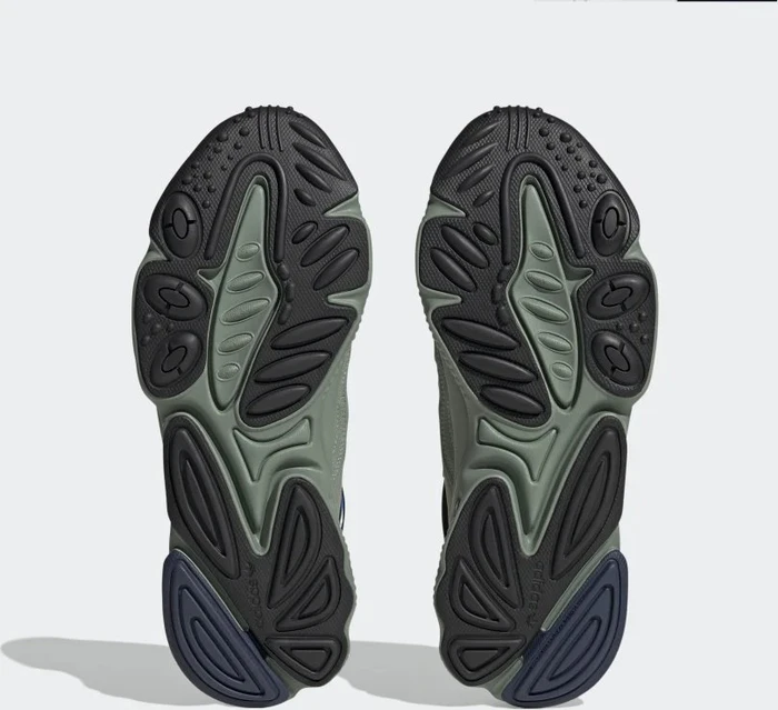 adidas Ozweego silver green/black blue met. (Herren)