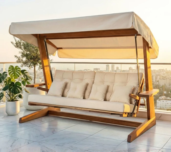 Westmann Luna 2600 Hollywoodschaukel beige (AS1001B)