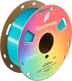 Polymaker Panchroma Silk PLA, Light Blue, Spule, 1.75mm, 1.00kg