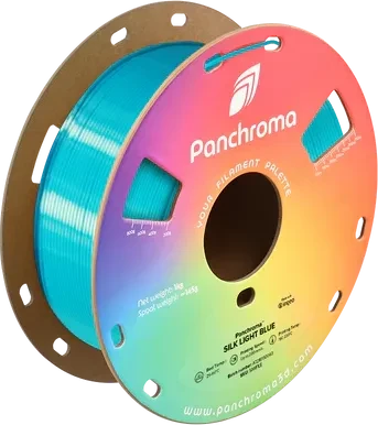 Polymaker Panchroma Silk PLA, Light Blue, Spule, 1.75mm, 1.00kg