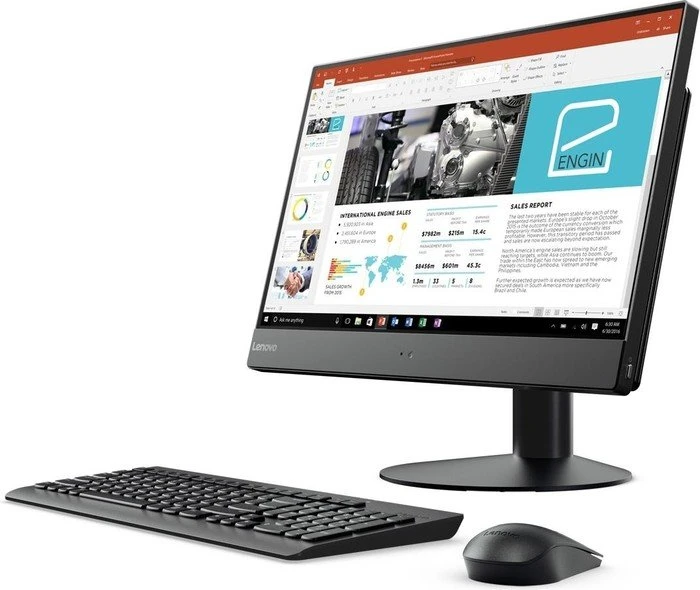 Lenovo ThinkCentre V510z Ultra Flex II Stand, Core i5-7400T, 8GB RAM, 256GB SSD, DE