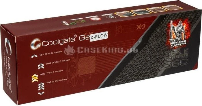 Coolgate G2 X Flow Version Triple 120mm