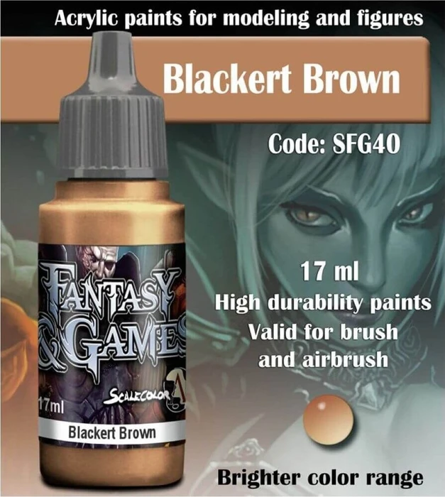 Scale75 ScaleColor Fantasy & Games blackert brown, 17ml