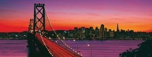 Ravensburger Puzzle San Francisco Oakland Bay Bridge bei Nacht