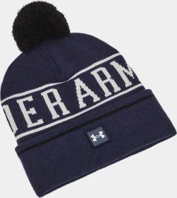 Under Armour Halftime mit Bommel Mütze midnight navy/summit white (Herren)