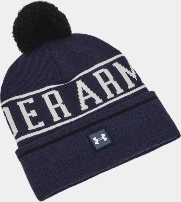 Under Armour Halftime mit Bommel Mütze midnight navy/summit white (Herren)