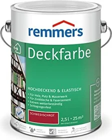 Remmers Deckfarbe schwedischrot, 2.5l
