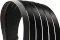 Cooler Master Riser Cable V2, gewinkelt, PCIe 4.0, 300mm, schwarz Vorschaubild