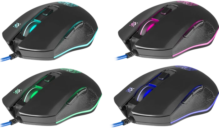Defender Sleipnir GM-927 RGB Gaming Mouse schwarz, USB