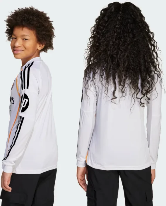 adidas Real Madrid 2025/2026 Heimtrikot langarm (Junior)
