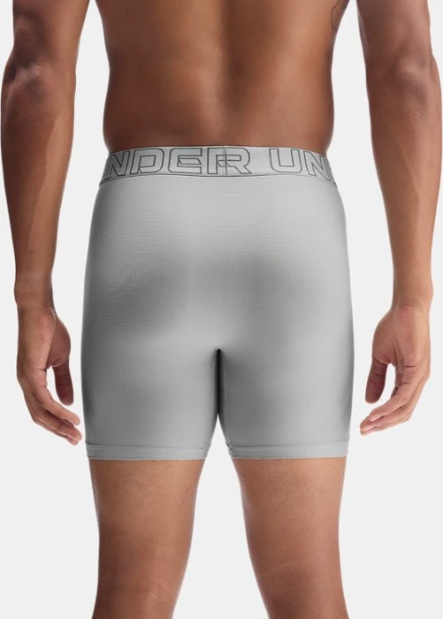 Under Armour Performance Cotton Boxerjock 15 cm 3er Boxer Briefs titanium/clay green (Herren)
