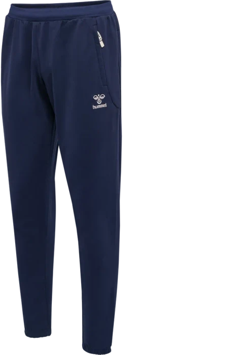 hummel Move Grid Cotton Trainingshose lang marine (Herren)