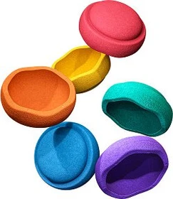 Stapelstein Original Mini rainbow classic 6-tlg.