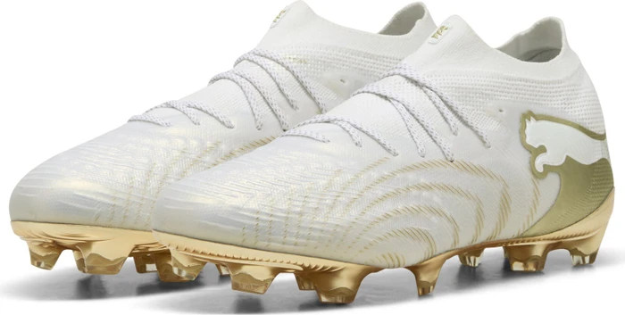Puma Future 9 Ultimate FG puma white/metallic gold/puma black