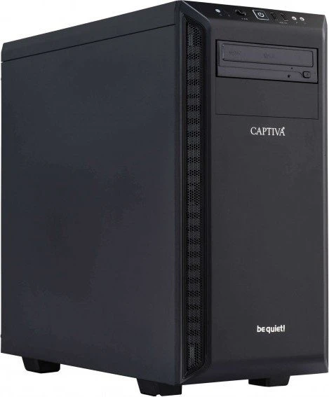 Captiva Workstation PC, Ryzen 7 2700X, 32GB RAM, 500GB SSD, 1TB HDD, Quadro P2000