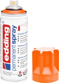 edding 5200 Permanentspray Premium-Acryllack neonorange matt, 200ml