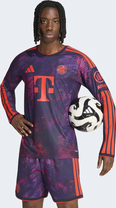 adidas FC Bayern München Authentic 2026/2027 Ausweichtrikot langarm (Herren)