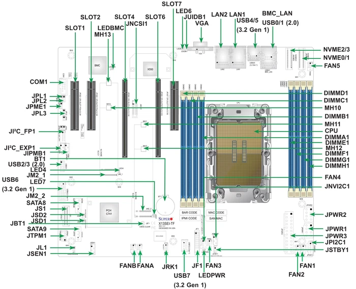 Supermicro X13SEI-F, bulk (Intel 4677)