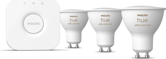 Philips Hue White and Color Ambiance 400 GU10 4.2W Starter-Kit
