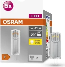 Osram Ledvance LED Base Pin 1.8W/827 G4, 5 Stück