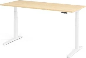 Hammerbacher Ergonomic Aktiv XBHM19 elektrisch höhenverstellbarer Sitz-Steh-Schreibtisch