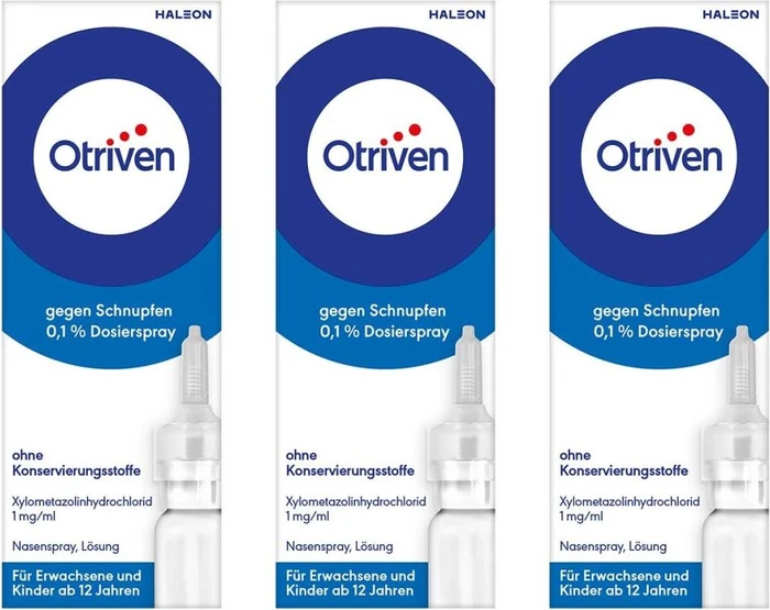 Otriven Schnupfen 0.1% Dosierspray, 30ml (3x 10ml)